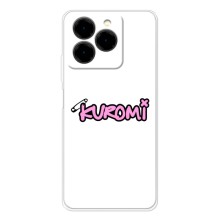 Чехол с персонажем Куроми на Ulefone Note 20 Pro – Лого Куроми