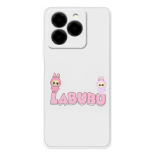 Чохол з принтом Лабубу для Ulefone Note 20 Pro – Логотип Лабубу