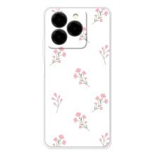Чехол с розовым рисунком для Ulefone Note 20 Pro