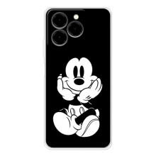 Міккі Маус чохол для Ulefone Note 20 Pro (AlphaPrint - Мультяшні) – Маус на чорному