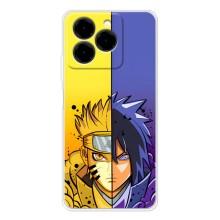 Купить Чохли на телефон з принтом Anime для Ulefone Note 20 Pro – Naruto Vs Sasuke