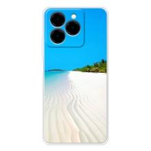 Летний Чехол на Ulefone Note 20 Pro – Море песок
