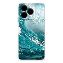 Летний Чехол на Ulefone Note 20 Pro – Морская волна