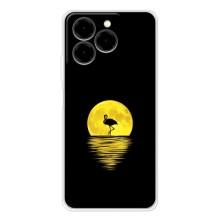 Летний Чехол на Ulefone Note 20 Pro – Желтый Закат