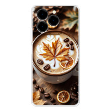 Чохол з унікальним дизайном 'Осінь з кавою' для Ulefone Note 20 Pro – Пряна кава