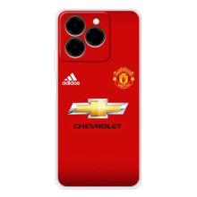 Силиконовые Чехлы принт Футбол на Ulefone Note 20 Pro – Man United
