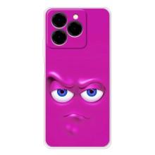 Чохли (ТПУ) (смішні стікери) для Ulefone Note 20 Pro – Хитра мордочка