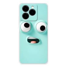 Чохли (ТПУ) (смішні стікери) для Ulefone Note 20 Pro – мордочка