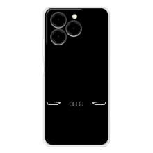 Силіконовий бампер з картинкою машини на Ulefone Note 20 Pro – Сілует Audi