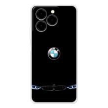 Силіконовий бампер з картинкою машини на Ulefone Note 20 Pro – Чорний BMW