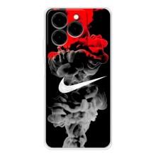 Силіконовый Чохол на Ulefone Note 20 Pro з картинкою НАЙК – Nike дим