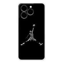 Силиконовый Чехол Nike Air Jordan на Ноте 20 Про – Джордан