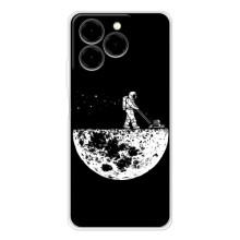 Силіконовый Чохол з принтом "Космонавти" на Ulefone Note 20 Pro – Космонавт