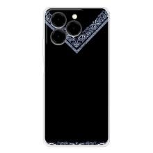 Силиконовый Чехол на Ulefone Note 20 Pro (Воротник вышиванки)