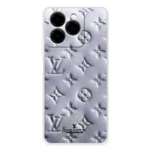 Текстурный Чехол Louis Vuitton для Ноте 20 Про – Белый ЛВ
