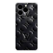Текстурный Чехол Louis Vuitton для Ноте 20 Про – Черный ЛВ