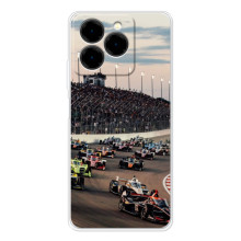 Чехол с прнтом Формула 1 на Ulefone Note 20 Pro – Гонка Формула-1