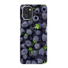 Чехлы с Фруктами для Umidigi A13 Pro (VPrint) (Ежевика)