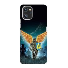 Чехлы с картинкой ЗСУ для Umidigi A13 Pro (AlphaPrint) (Солдат ЗСУ)