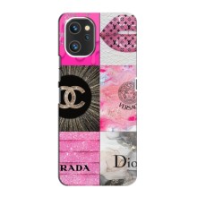 Чехол (Dior, Prada, YSL, Chanel) для Umidigi A13 Pro (Модница)