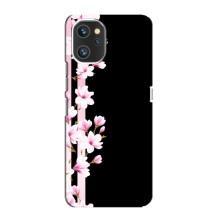 Чохол для ЮМіДіДжі А13 Про - з принтом (Дизайнерські) (AlphaPrint) (Квіточки)