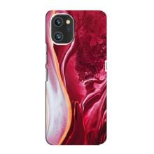 Чохол для ЮМіДіДжі А13 Про - з принтом (Дизайнерські) (AlphaPrint) (Мрамор червоний)