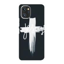 Чехол для Umidigi A13 Pro (AlphaPrint) - (Христианские) (Иисус)