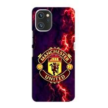 Чехол Манчестер Юнайтед для Юмидиджи А13 Про (AlphaPrint) (огненный Манчестер)