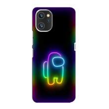 Чехол Амонг Ас для Umidigi A13 Pro (AlphaPrint) (Яркий скин)