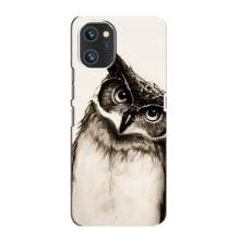 Чехол с птицами на Umidigi A13 Pro (VPrint) (Сова)