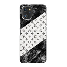 Чехол Стиль Louis Vuitton на Umidigi A13 Pro (LV на белом)