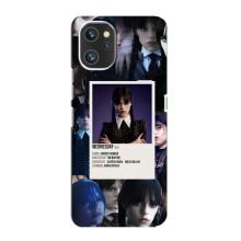 Чехлы Венсдей на Umidigi A13 Pro Уэнсдей (AlphaPrint) (коллаж Уэнздей)