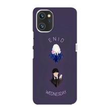 Чехлы Венсдей на Umidigi A13 Pro Уэнсдей (AlphaPrint) (Уэнздей и подруга)