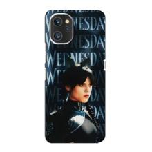 Чехлы Венсдей на Umidigi A13 Pro Уэнсдей (AlphaPrint) (Уэнздей кошка)