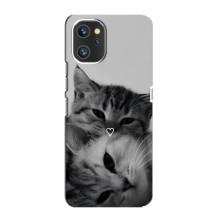 Чехол с рисунком кот на Umidigi A13 Pro – Пара котов