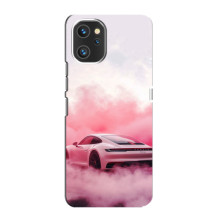 Чохол з авто Порше для Umidigi A13 Pro – Рожевий Порше