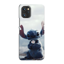Чехол с рисунком Стич для Umidigi A13 Pro – Стич с цветочком