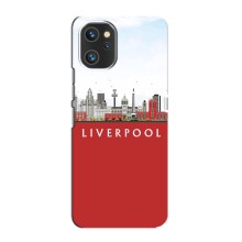 Чехол с картинкой ФК Ливерпуль на Юмидиджи А13 Про (Город Liverpool)