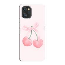 Чехол с розовым рисунком для Umidigi A13 Pro – Розовые вишни
