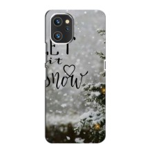 Новорічні, Святкові Чохли для Umidigi A13 Pro - 2024 год – Let it snow