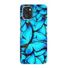 Силіконовий бампер з картинкою звірів для Umidigi A13 Pro (Крила метеликів)