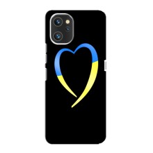 Силиконовый Чехол на Umidigi A13 Pro (Я-Украина) (Украинское сердце)