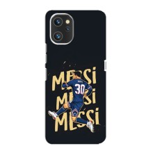 Чехлы для Umidigi A13 (Leo чемпион) (AlphaPrint) (Messi ПСЖ)