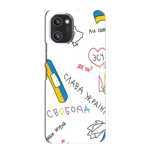 Чохли (Доброго вечора, ми за України) для ЮМіДіДжі A13 (AlphaPrint) (Стикер)