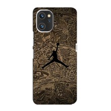 Чехлы для Umidigi A13 - с картинкой JORDAN (AlphaPrint) (Logo Jordan)