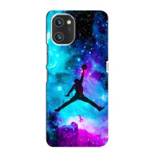Чехлы для Umidigi A13 - с картинкой JORDAN (AlphaPrint) (Яркий Джордан)