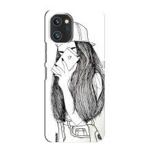 Чехол с печатью для Umidigi A13 - (Мода) (AlphaPrint) (Фото девочки)