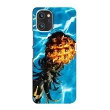 Чохол з зображенням смачної їжі для Umidigi A13 (Ананас)
