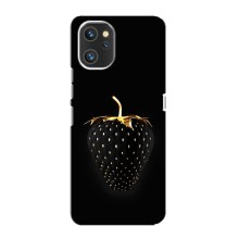 Чохол з зображенням смачної їжі для Umidigi A13 (Чорна полуниця)