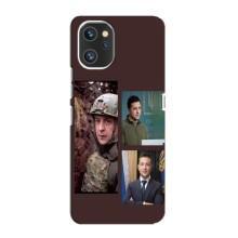 Чехол для Umidigi A13 (AlphaPrint - с принтом Зеленского)